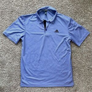 Adidas Striped Polo Shirt